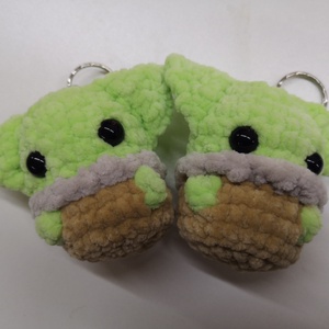 Horgolt Grogu/Yoda figura Star Wars rajongóknak , Táska & Tok, Kulcstartó & Táskadísz, Kulcstartó, , A tökéletes ajándék Star Wars rajongóknak! ?? 

Kézzel készült, 7 cm magas (karika nélkül) Grogu fi..., MESKA