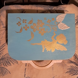 Kincseim kisbőrönd - otthon & életmód - dekoráció - asztal és polc dekoráció - díszdoboz - Meska.hu