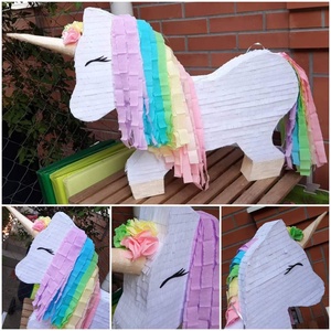 Unikornis mexikói party pinyáta(pinata)lányoknak - játék & sport - plüssállat & játékfigura - unikornis - Meska.hu