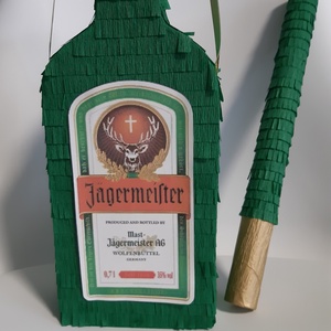 J�germeister üveg mexikói party pinyáta(pinata)ajándékötlet férfiaknak  - Meska.hu
