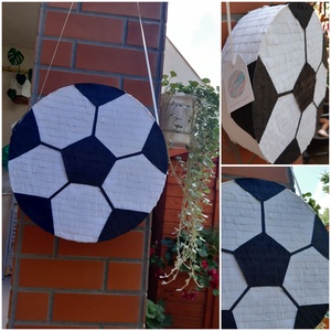 Focilabda mexikói party pinyáta(pinata)focirajongó fiúknak - játék & sport - sport és kikapcsolódás - más játékok, sportok - Meska.hu