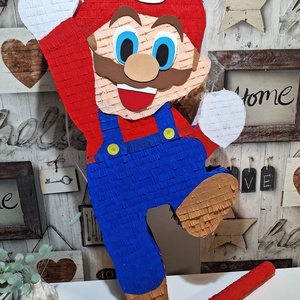 Super Mario mexikói party pinyáta(pinata)Super Mario rajongófiúknak - játék & sport - sport és kikapcsolódás - más játékok, sportok - Meska.hu