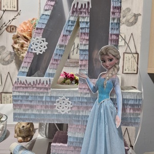 Jégvarázs szülinapi szám mexikói party pinyáta(pinata) - játék & sport - sport és kikapcsolódás - más játékok, sportok - Meska.hu