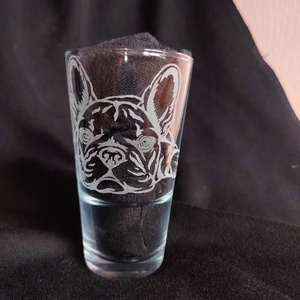 Francia bulldogos pohár  - Meska.hu