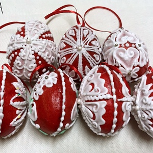 Mézeskalács húsvéti tojás 3D (kicsi) - élelmiszer - édesség - mézeskalács - Meska.hu