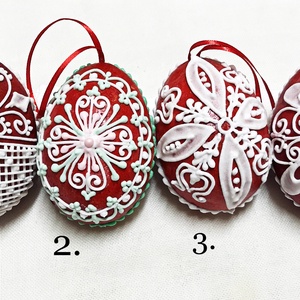 Mézeskalács húsvéti tojás 3D (nagy) - Meska.hu