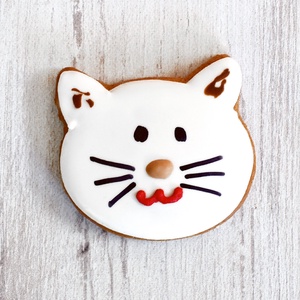 Mézeskalács cica, Otthon & Életmód, Dekoráció, Dísztárgy, Mézeskalácssütés, MESKA