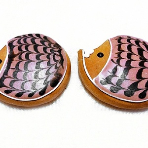 Mézeskalács süni (tarka), Otthon & Életmód, Dekoráció, Dísztárgy, Mézeskalácssütés, MESKA