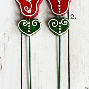 Mézeskalács tulipán (pálcás) - Meska.hu