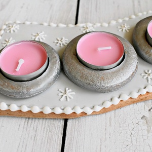 Mézeskalács asztaldísz (karikás) - otthon & életmód - dekoráció - Meska.hu