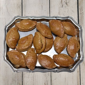 Töltött mézeskalács puszedli csomag 1 kg (baracklekváros), Élelmiszer, Édesség, Mézeskalács, , MESKA