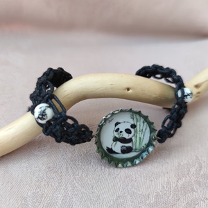 Bébi panda söröskupak karkötő  - Meska.hu