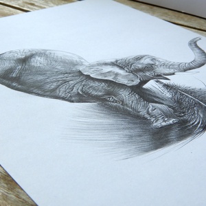 A lét elviselhetetlen könnyűsége - művészet - grafika & illusztráció - ceruzarajz - Meska.hu