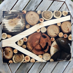 Egyedi nagyméretű vágódeszka - otthon & életmód - konyhafelszerelés, tálalás - sütés, főzés - vágódeszka - Meska.hu