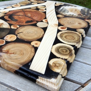 Egyedi nagyméretű vágódeszka - otthon & életmód - konyhafelszerelés, tálalás - sütés, főzés - vágódeszka - Meska.hu
