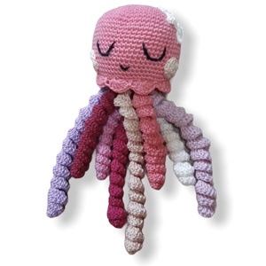 Horgolt polip korapolip korpolip pink - Meska.hu