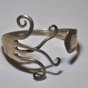 'Antique Nails' - bronzosan csillógó antik fém villa karkötő (KK080) - Meska.hu