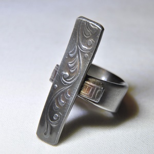 Különleges álló fém gyűrű (GY108), Ékszer, Gyűrű, Statement gyűrű, Ékszerkészítés, Fémmegmunkálás, MESKA