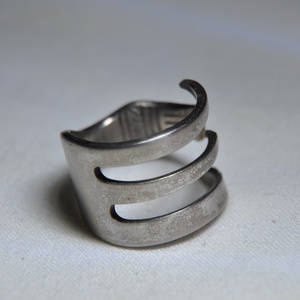 Antik villa gyűrű (GY143), Ékszer, Gyűrű, Figurális gyűrű, Ékszerkészítés, Fémmegmunkálás, MESKA