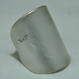 Ezüstözött antikgyűrű (GY264), Ékszer, Gyűrű, Fonódó gyűrű, Fémmegmunkálás, Ékszerkészítés, MESKA