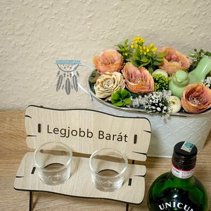 Legjobb barát kispad, Otthon & Életmód, Dekoráció, Asztal és polc dekoráció, Díszdoboz, Gravírozás, pirográfia, MESKA
