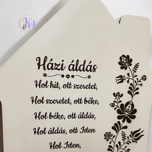 Házi Áldás Tábla - otthon & életmód - vallás - házi áldás - Meska.hu
