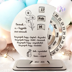 öröknaptár óvó Néni Búcsúztatós - otthon & életmód - dekoráció - fali és függő dekoráció - falinaptár & öröknaptár - Meska.hu
