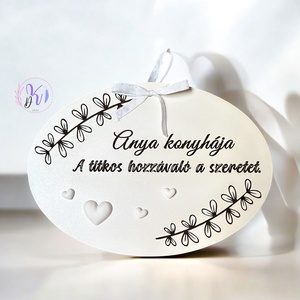 ANYA/MAMA KONYHÁJA TÁBLA - otthon & életmód - dekoráció - kép & falikép - táblakép - Meska.hu