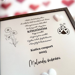 OVIS/BÖLCSIS BÚCSÚZTATÓS TÁBLA - otthon & életmód - dekoráció - kép & falikép - fából készült kép - Meska.hu