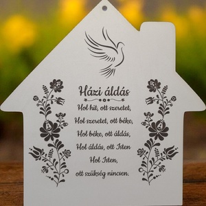 Házi Áldás Tábla - Meska.hu