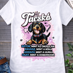 Tacskós póló - Meska.hu