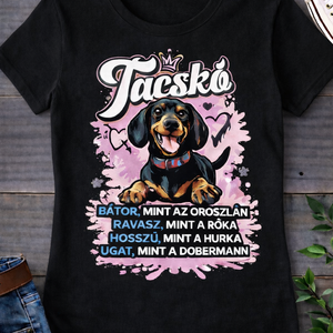 Tacskós póló - ruha & divat - női ruha - póló, felső - Meska.hu