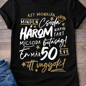 Vicces Női Póló szülinapos - ruha & divat - női ruha - póló, felső - Meska.hu