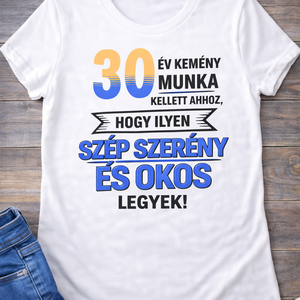 Vicces Női Póló szülinapos  - ruha & divat - női ruha - póló, felső - Meska.hu