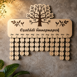 Családi Ünnepnapok tábla  - Meska.hu