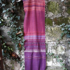 Vadszőlős-bíbor színátmenetes -kendő - ruha & divat - sál, sapka, kendő - kendő - Meska.hu