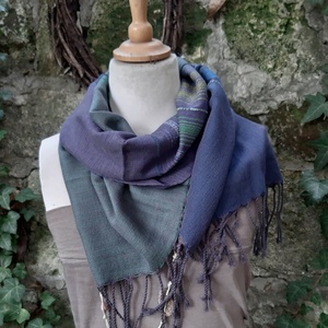 Erdőhangulatú -kendő - ruha & divat - sál, sapka, kendő - kendő - Meska.hu