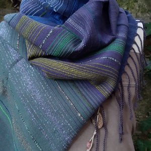 Erdőhangulatú -kendő - ruha & divat - sál, sapka, kendő - kendő - Meska.hu