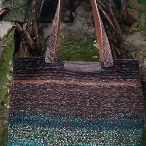 Ég- Föld szatyor - táska & tok - bevásárlás & shopper táska - shopper, textiltáska, szatyor - Meska.hu