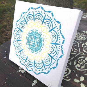 -Vidámság- Mandala kép - otthon & életmód - dekoráció - Meska.hu