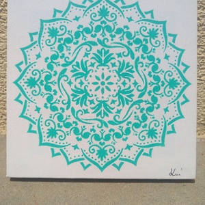 'Természet' Mandala kép - otthon & életmód - dekoráció - spiritualitás - mandala - Meska.hu