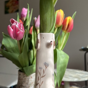 Váza Kutya 17 cm - Meska.hu