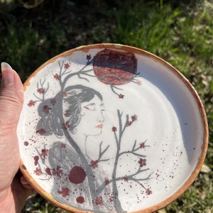 Tányér a legfinomabb reggelihez - otthon & életmód - konyhafelszerelés, tálalás - tálalás - tányér & étkészlet - Meska.hu