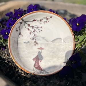 Tányér a legfinomabb reggelihez - otthon & életmód - konyhafelszerelés, tálalás - tálalás - tányér & étkészlet - Meska.hu