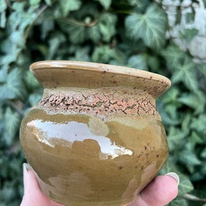 Rusztikus Váza egyedi textúrával - otthon & életmód - virágdekoráció - virágtartó - váza - Meska.hu