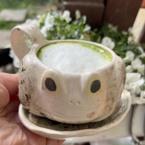 Mini Békás Eszpresszó Készlet � Bögre és Kistányér (180 ml) - otthon & életmód - konyhafelszerelés, tálalás - tálalás - bögre & csésze - Meska.hu