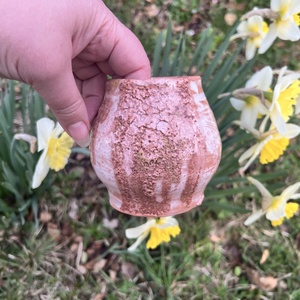 Boszorkányos báj � Rusztikus kerámia fiola és oltárdísz - otthon & életmód - virágdekoráció - virágtartó - váza - Meska.hu