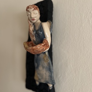 Kerámia angyal - Meska.hu