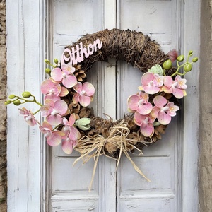 Tavaszi kopogtató, Otthon & Életmód, Dekoráció, Ajtó- és ablak dekoráció, Ajtódísz & Kopogtató, Mindenmás, MESKA