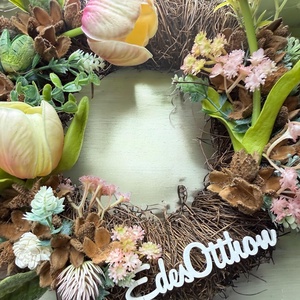 � Tavaszi ajtódísz� - otthon & életmód - dekoráció - ajtó- és ablak dekoráció - ablakdísz - Meska.hu